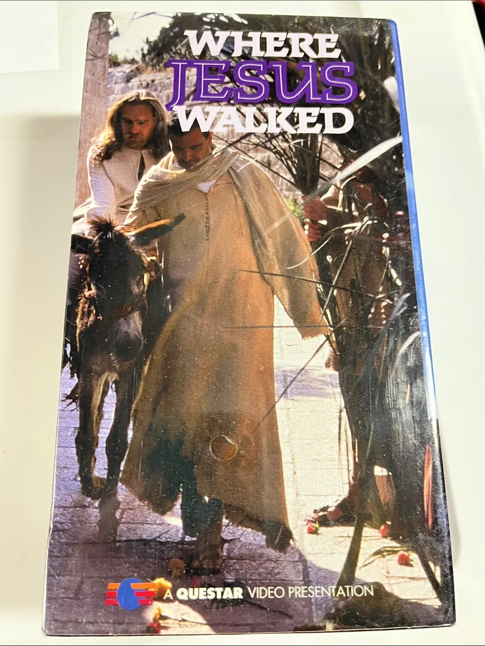 Where Jesus walked The road to the cross Volume 1 & 2 VHS Tapes